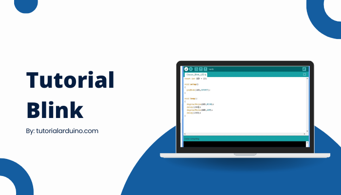 Tutorial Arduino program Blink